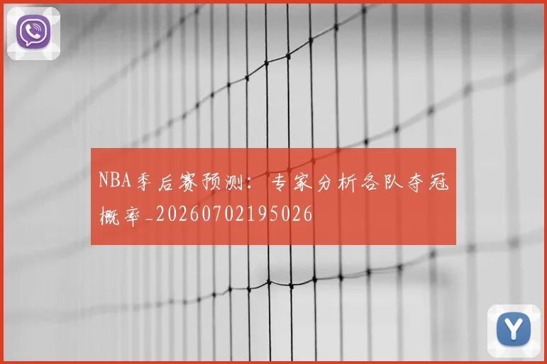 NBA季后赛预测：专家分析各队夺冠概率_20260702195026